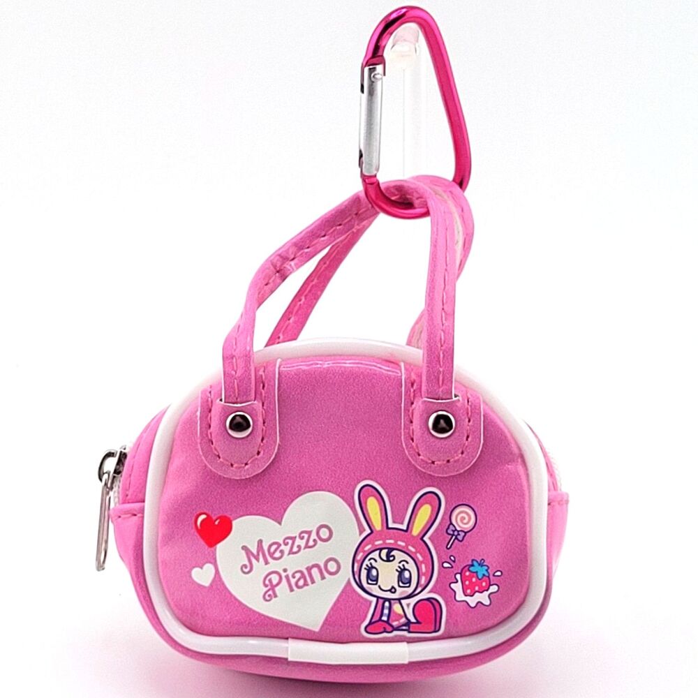 Mimi-chan - Mezzo Piano Narumiya Mini Enamel Bag Pink Zipper Mascot